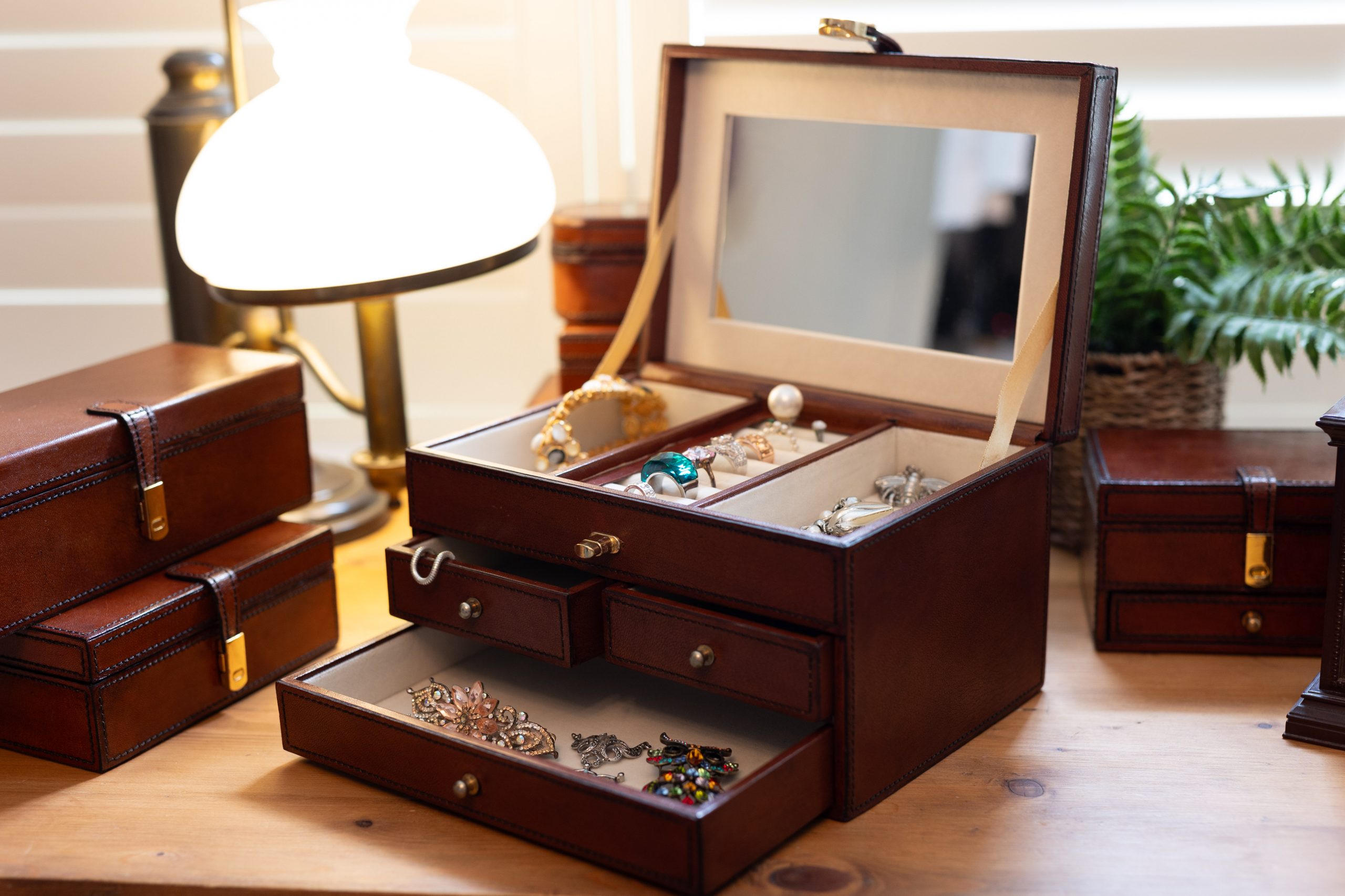Large Luxury Jewellery Case