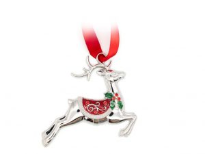 Prancing Reindeer Hanging Decoration