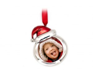 Santa's Hat Photoframe Hanging Decoration