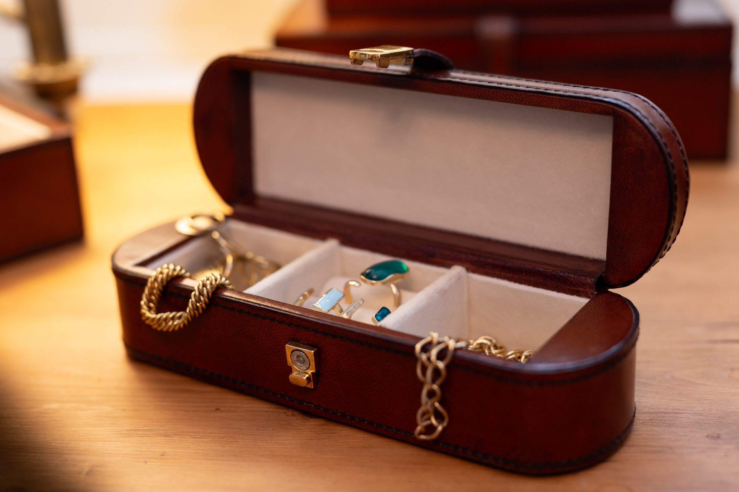 Rounded Corner Jewellery Case