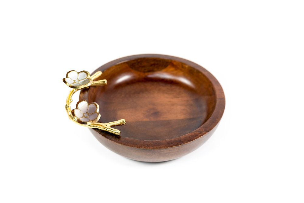 Individual Small Wooden Bowl