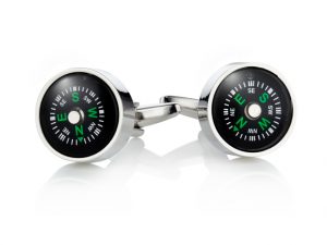 Working Compass Cufflinks