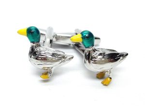 Mallard Duck Cufflinks