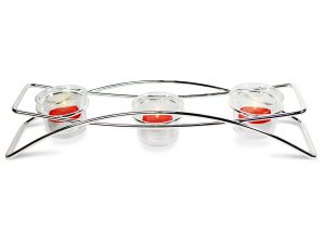 Silverplated Triple Tealight Holder