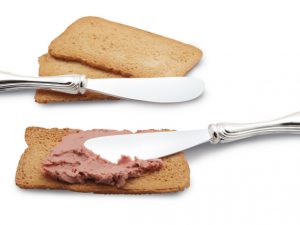 Italia Butter Spreaders (Pair) Silverplated