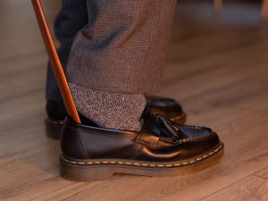 Cognac Leather Shoehorn