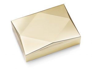 Luxury Gold Plated All-Purpose Keepsake/Jewellery Box