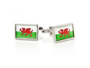 Welsh Flag Cufflinks