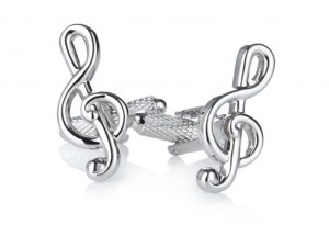 Treble Clef Cufflinks