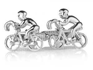 Racing Cyclist Cufflinks