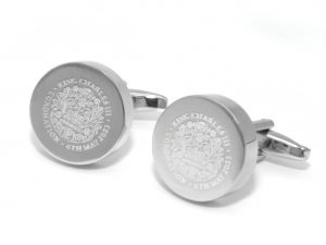 Round Plain Cufflinks