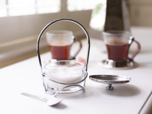 Parmesan Dish & Spoon Silverplated