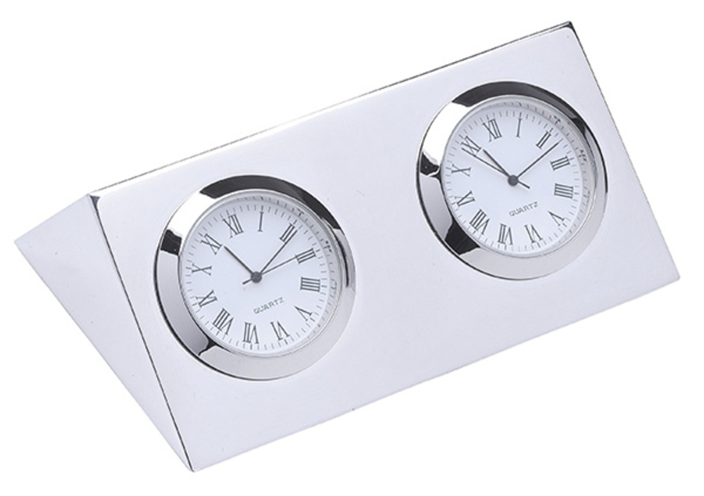 Dual Time Zone Clock